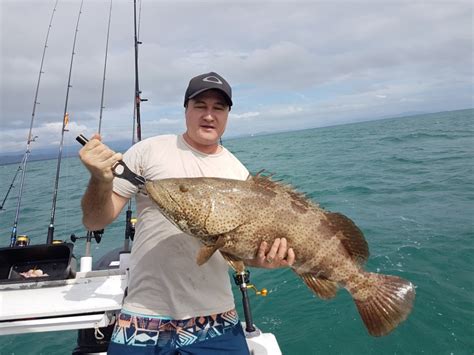 Port douglas fishing charter Transfers to/from your accommodation (Cairns area & Port Douglas) Morning tea, lunch, softdrinks, tea & coffee Quality fishing tackle ^